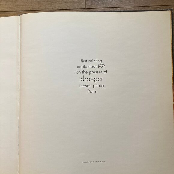 PICASSO 1st Ed. Hardcover Book, Printed by Felicie 1974, Illustrated in France - Picture 4 of 7